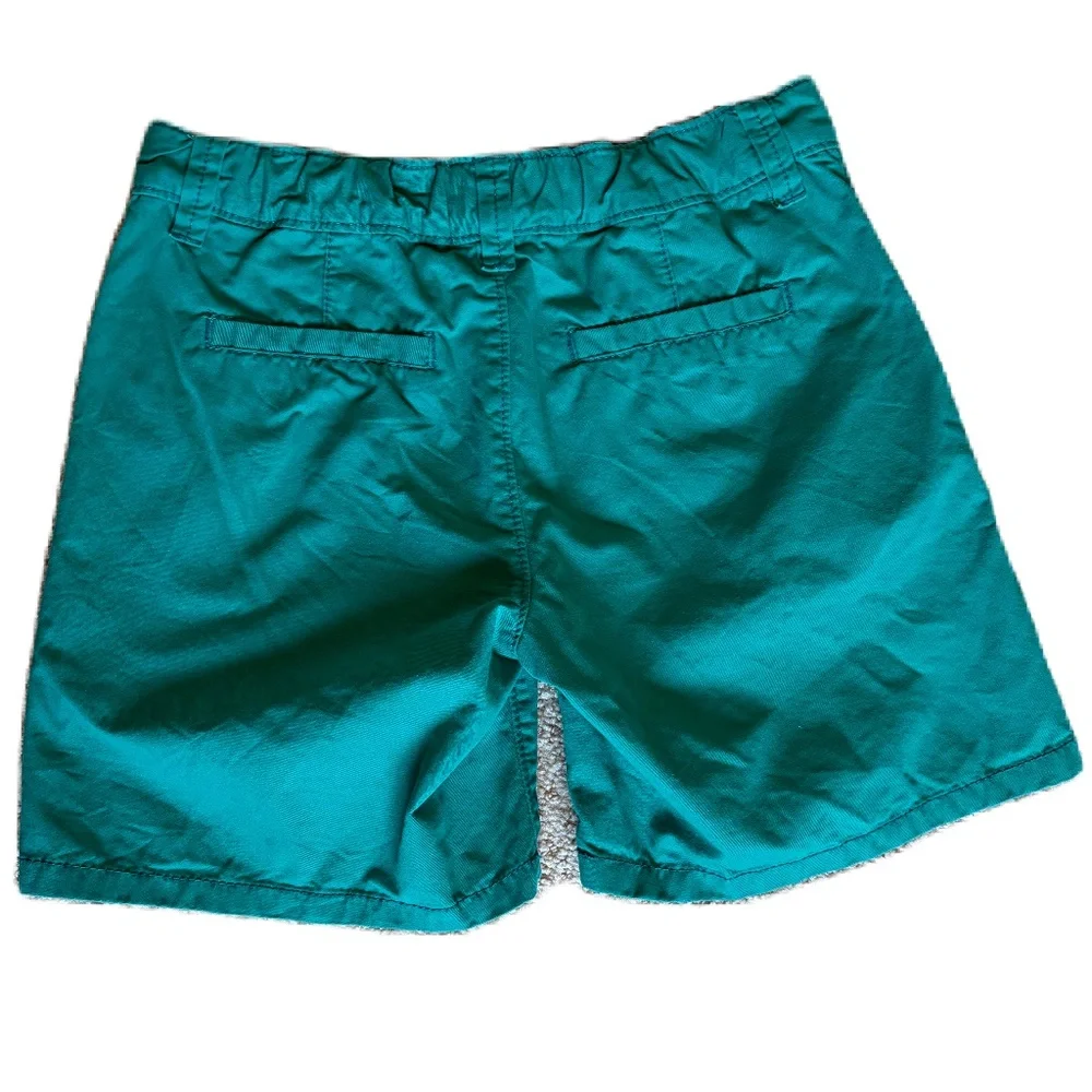 Old Navy chino shorts girls 10 teal